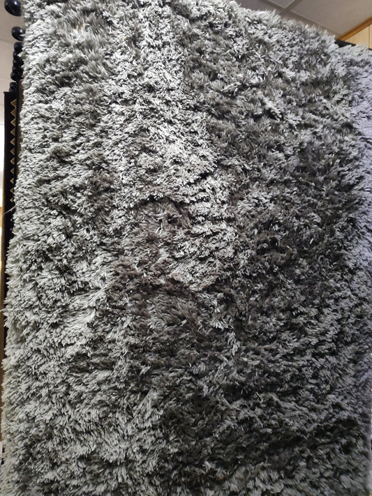 Olive Green Soft Shag Rug